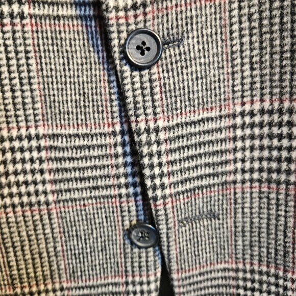 Vintage Garrison Park Sport Coat Mens 44 Houndstooth Camel Hair - Picture 3 of 7